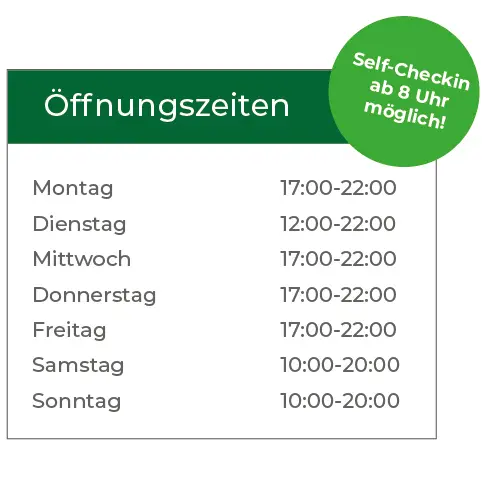 Öffnungszeiten | © DAV Allgäu-Immenstadt